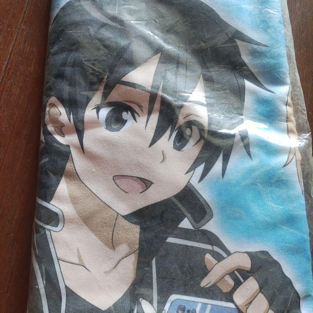 処分価格正規品モンストソードアートオンラインコラボ アスナ&キリト タオル