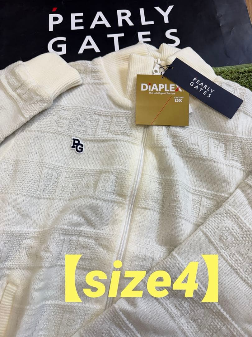 S*ン様 ¥48,400新品正規品【PG/4】パーリーゲイツ ニットブルゾンDi