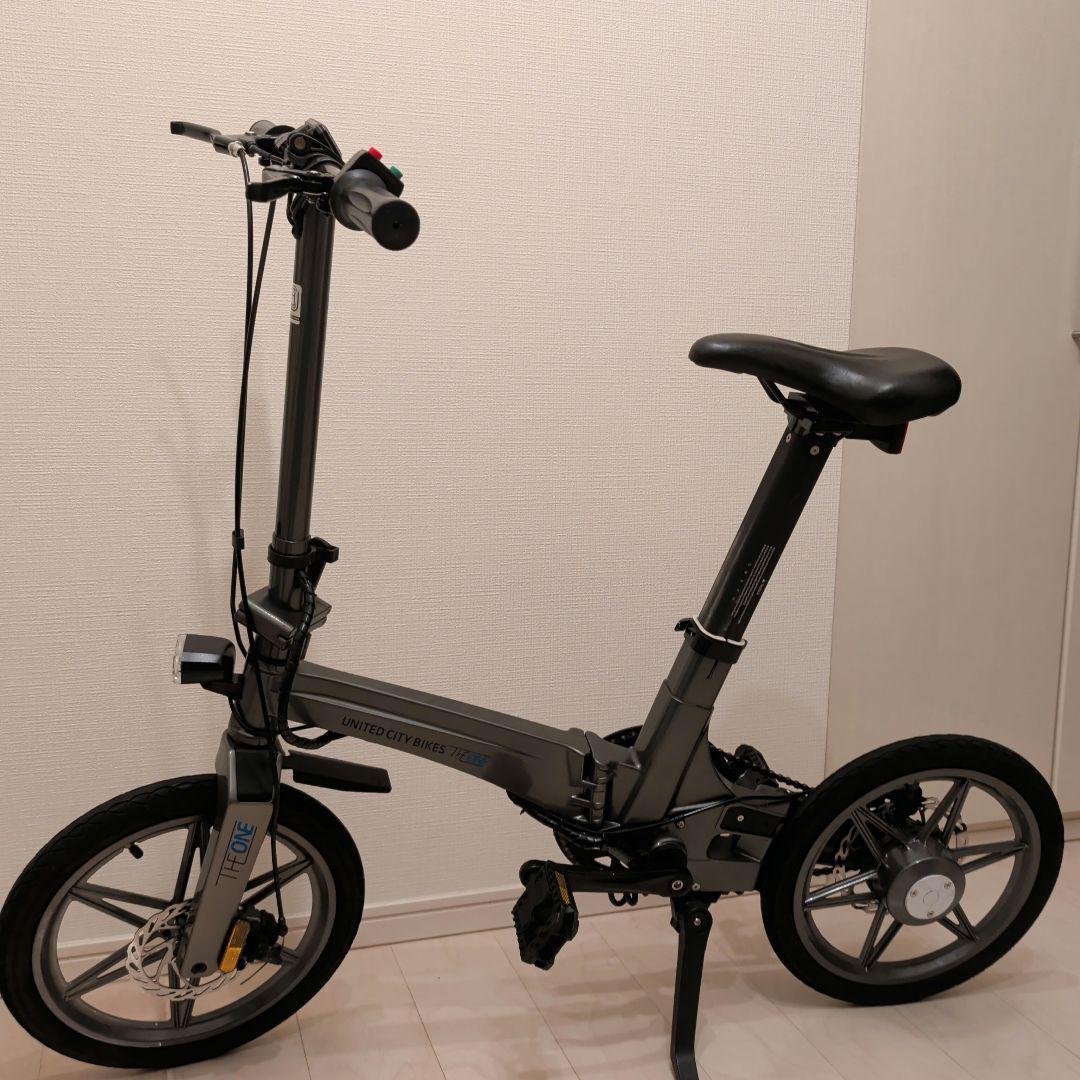 折り畳み式電動アシスト自転車 THE ONE United city bikes