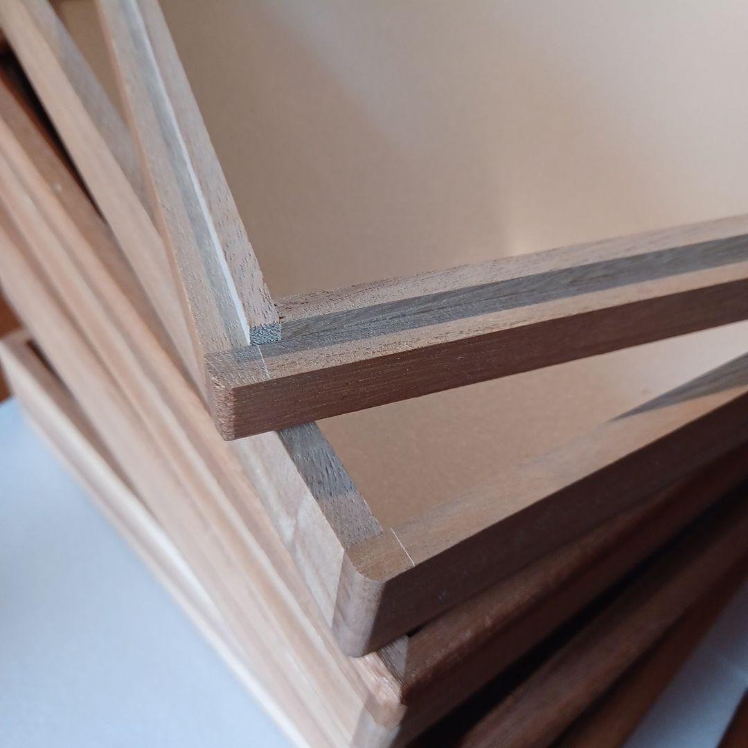 標本箱　印籠式桐箱　4個セット