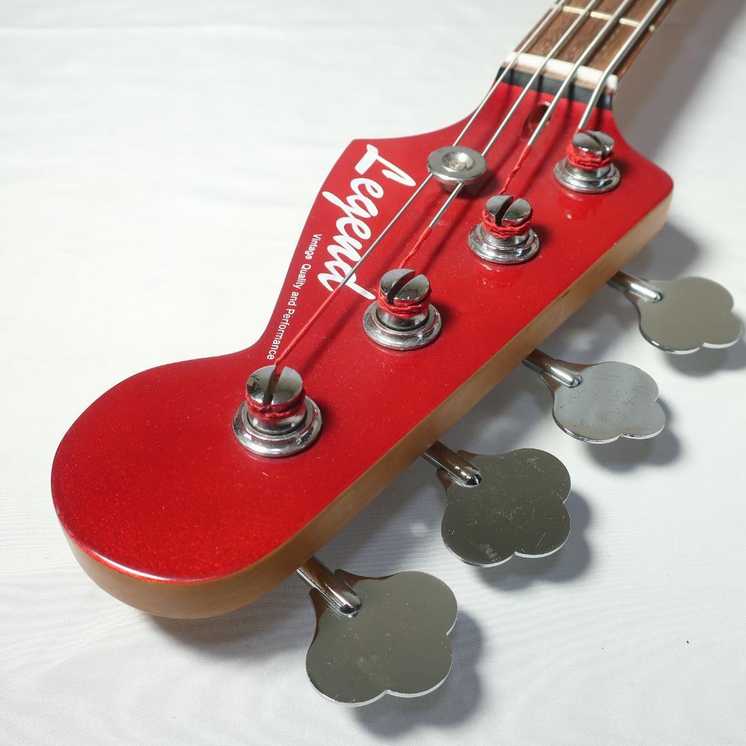 Legend プレシジョンベースタイプ マッチングヘッドレッド 弦交換済