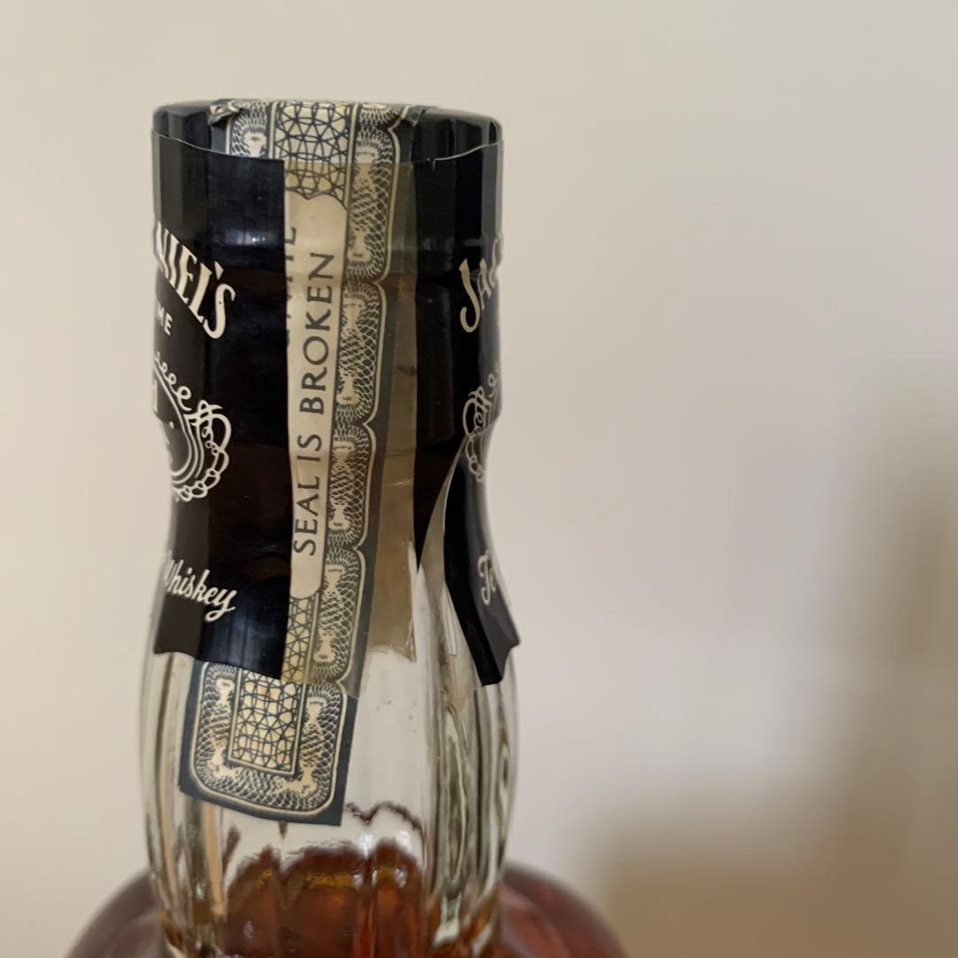 70年代 ジャックダニエル 旧ボトル 750ml 45% 箱付き