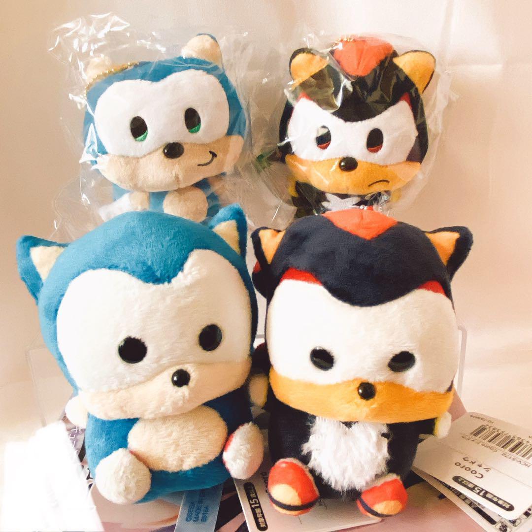 シャドウとソニック　マスコット4個セット　SONIC＆FRIENDS cooro