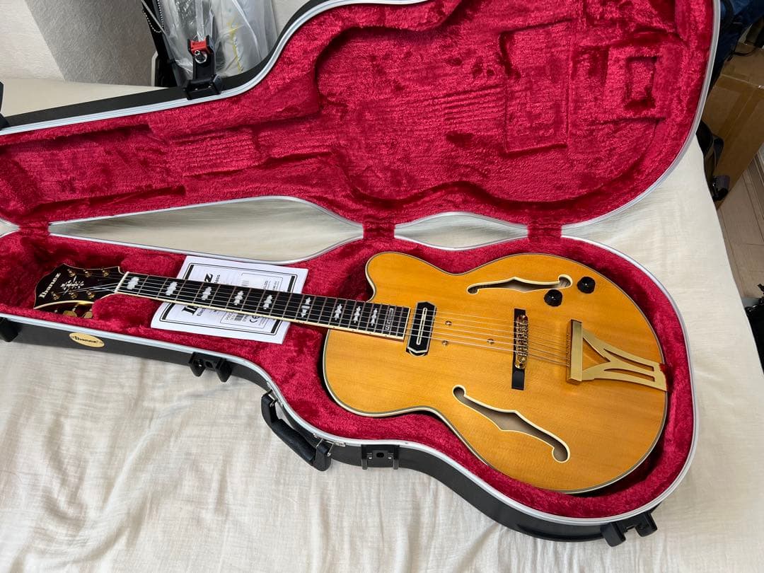 Ibanez フルアコ パット・メセニーモデル ハードケース付き