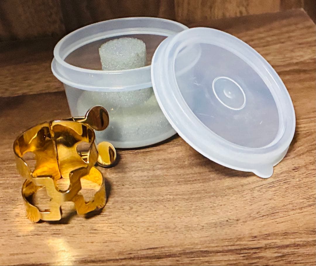 ハリソン　テナーサックスGPリガチャーフォルテ　中古美品 使ってみて欲しい