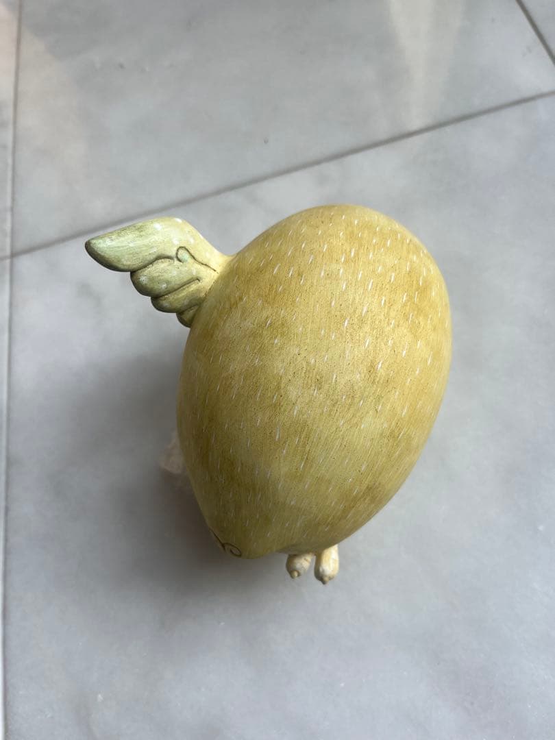 植野のぞみ作　鳥の置物