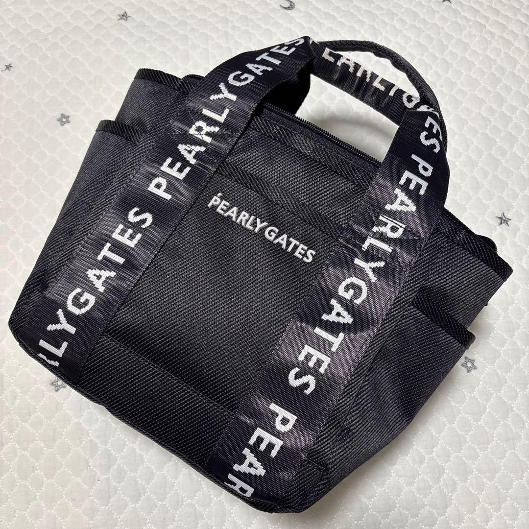 【美品】PEARLY GATES パーリーゲイツ カートバック ネイビー