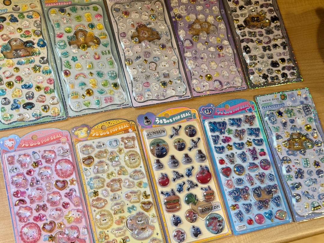 【新品正規品】うるちゅる ストーンつきジュエルプチドロップ 10枚セット