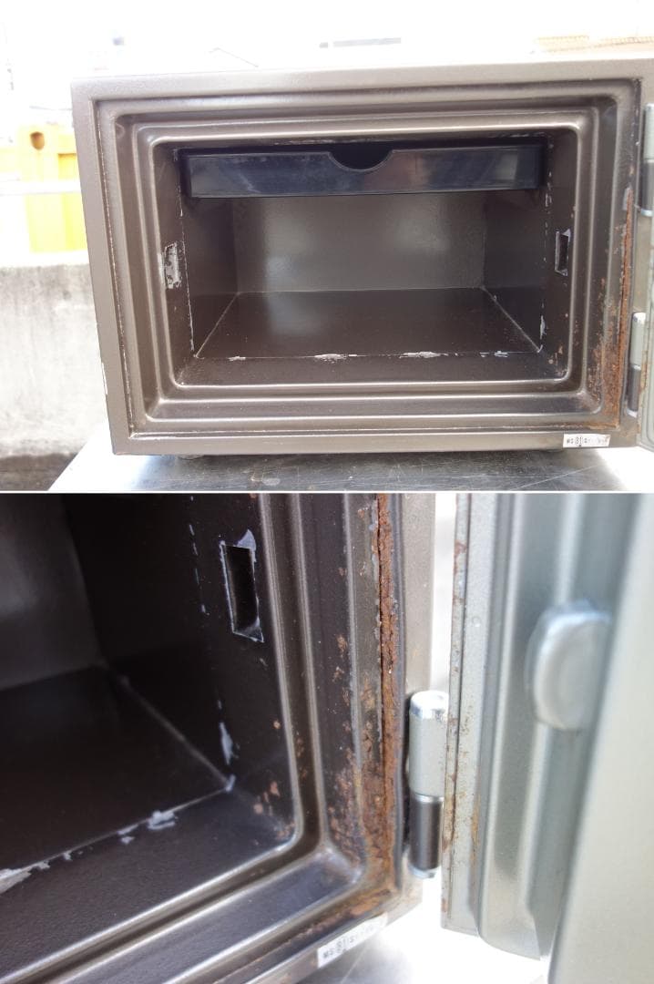 【中古】M▽デリカレオ 耐火金庫 ダイヤル式 36.1kg (39437)