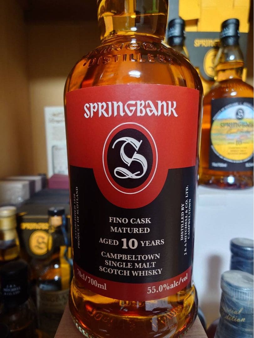 スプリングバンク　10年　フィノカスク