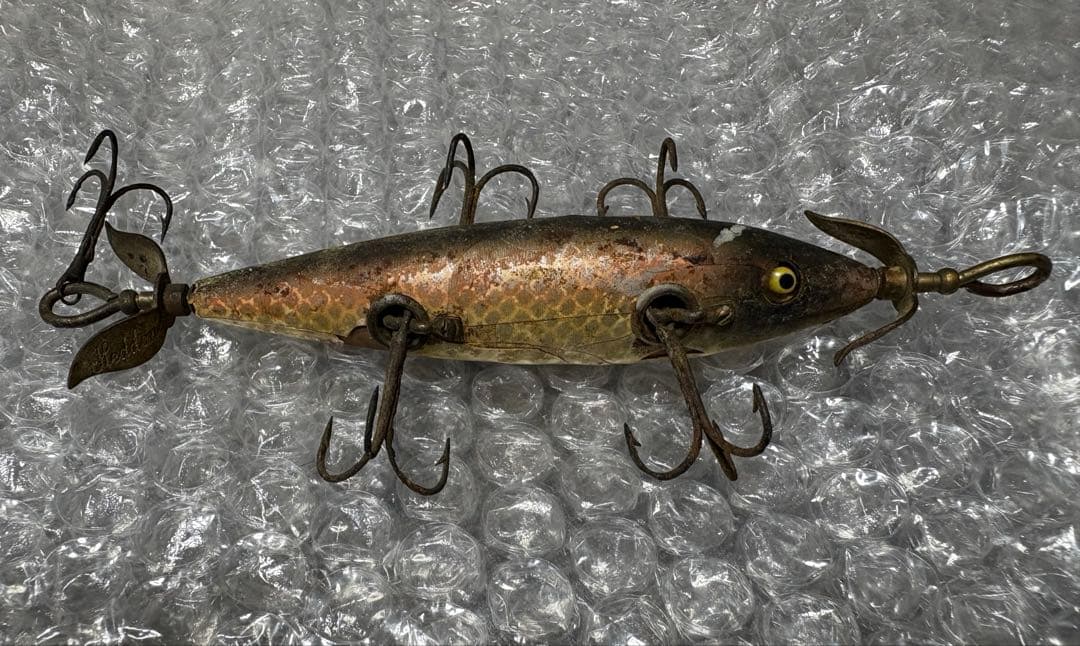 アンティークヘドン　ドワジャックミノー　1900年代　HEDDON オールド