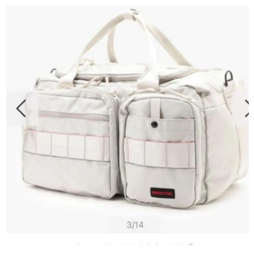 ブリーフィング ゴルフ ボストンバッグ BRIEFINGGOLF 2WAシルバー