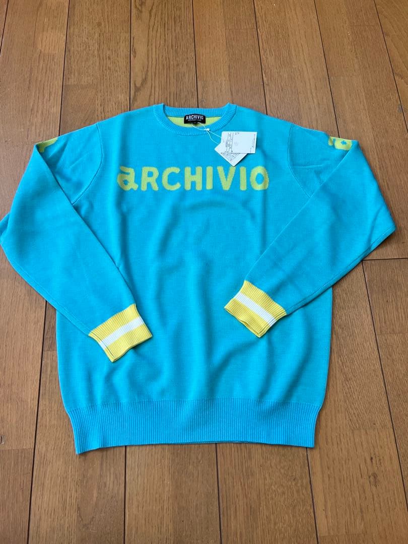 m*k様 新品 タグ付き ARCHIVIO 水色 セーター サイズ48