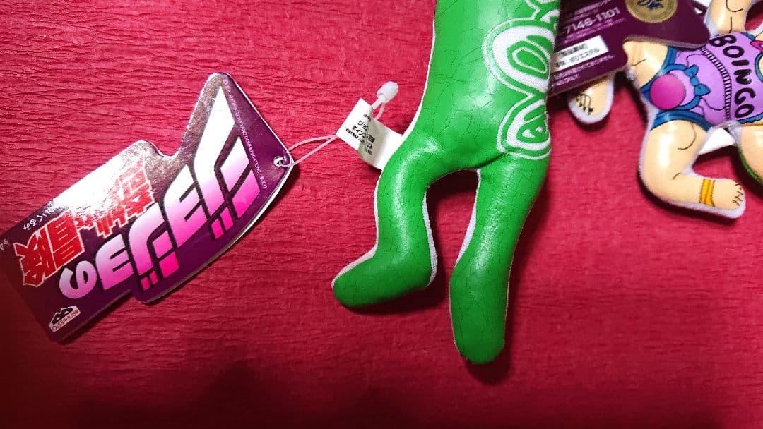 ジョジョの奇妙な冒険 オインゴ・ボインゴ ぬいぐるみストラップ 空条承太郎 3部