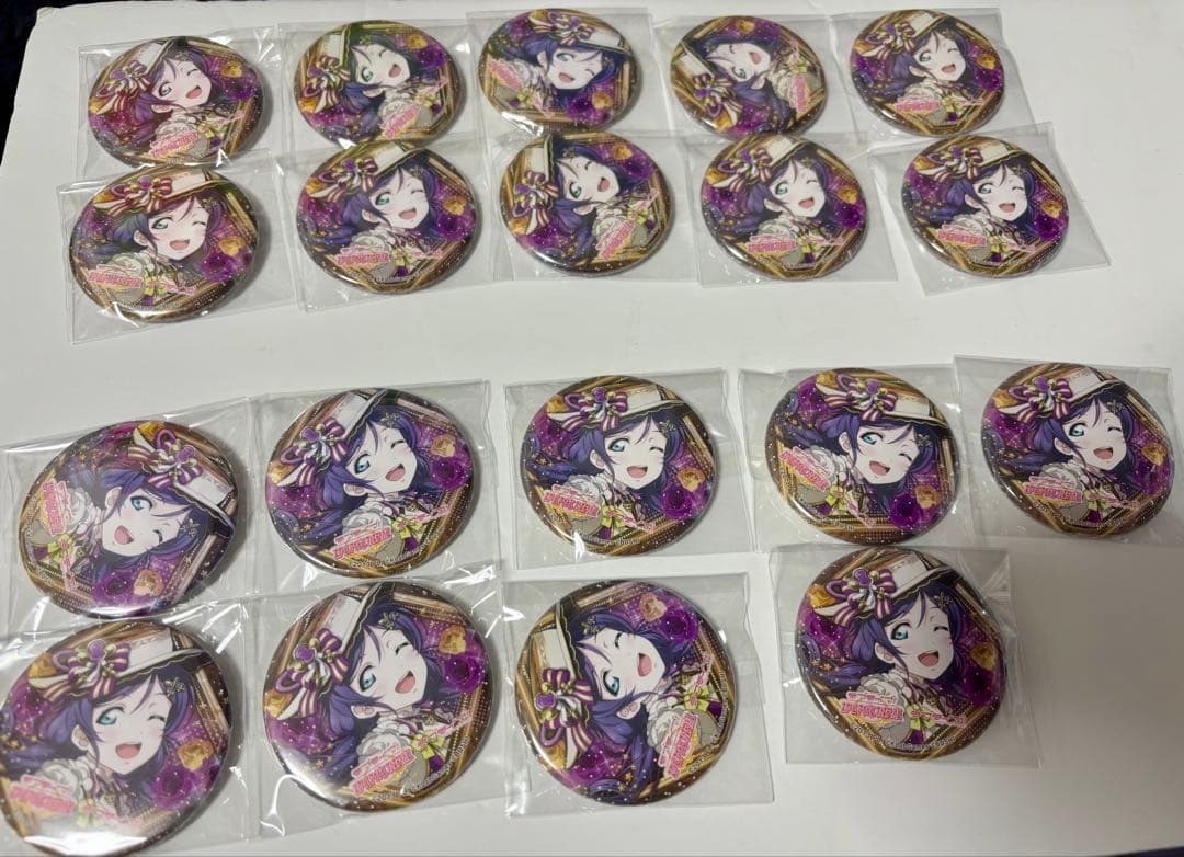 ラブライブ 東條希 ティーパーティー編 缶バッジ 54個 スクフェス感謝祭