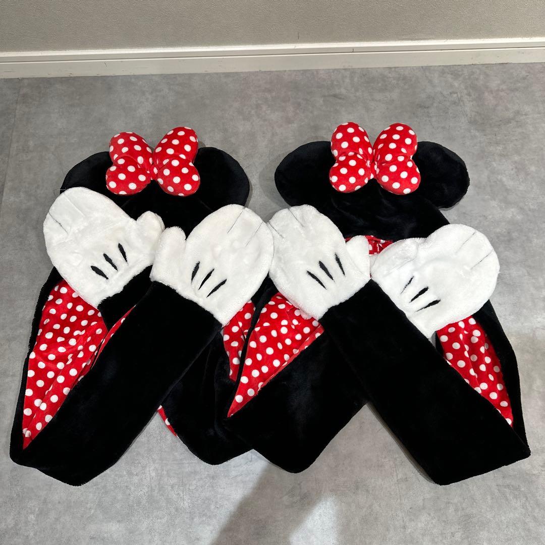 （美品‼️）ミニーマフラーキャップ