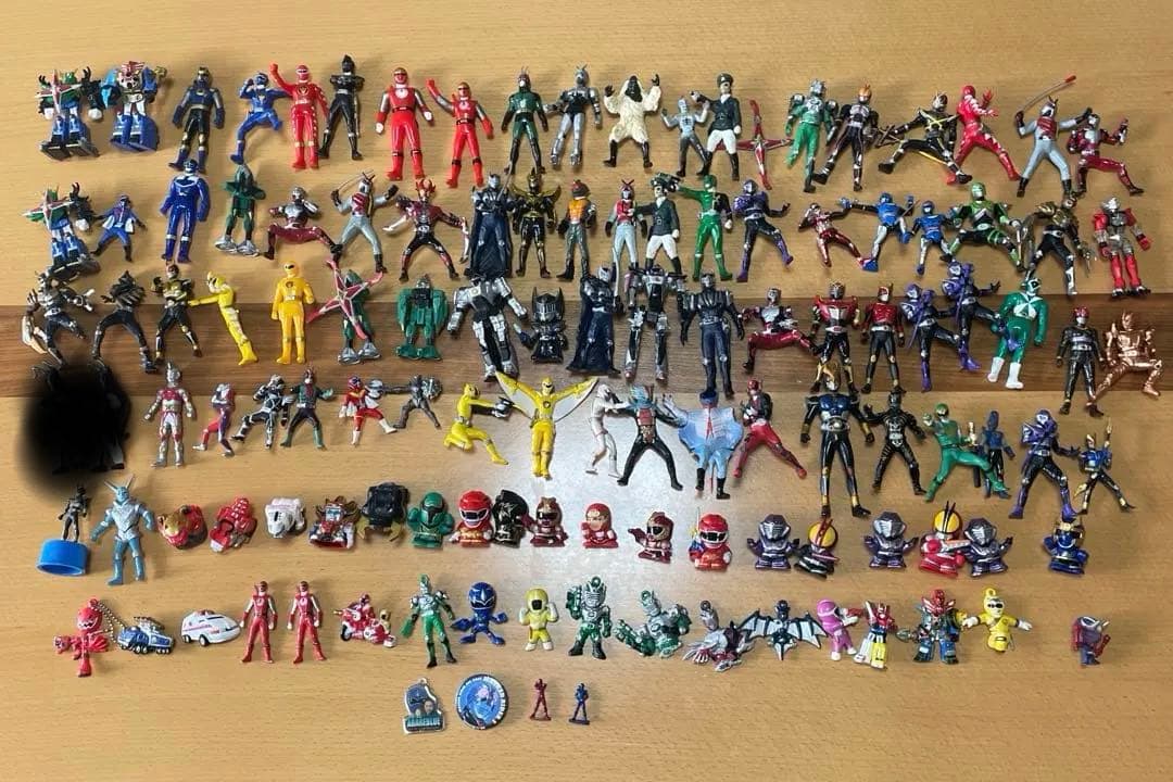 ウルトラマン仮面ライダー スーパー戦隊ソフビセット120点以上