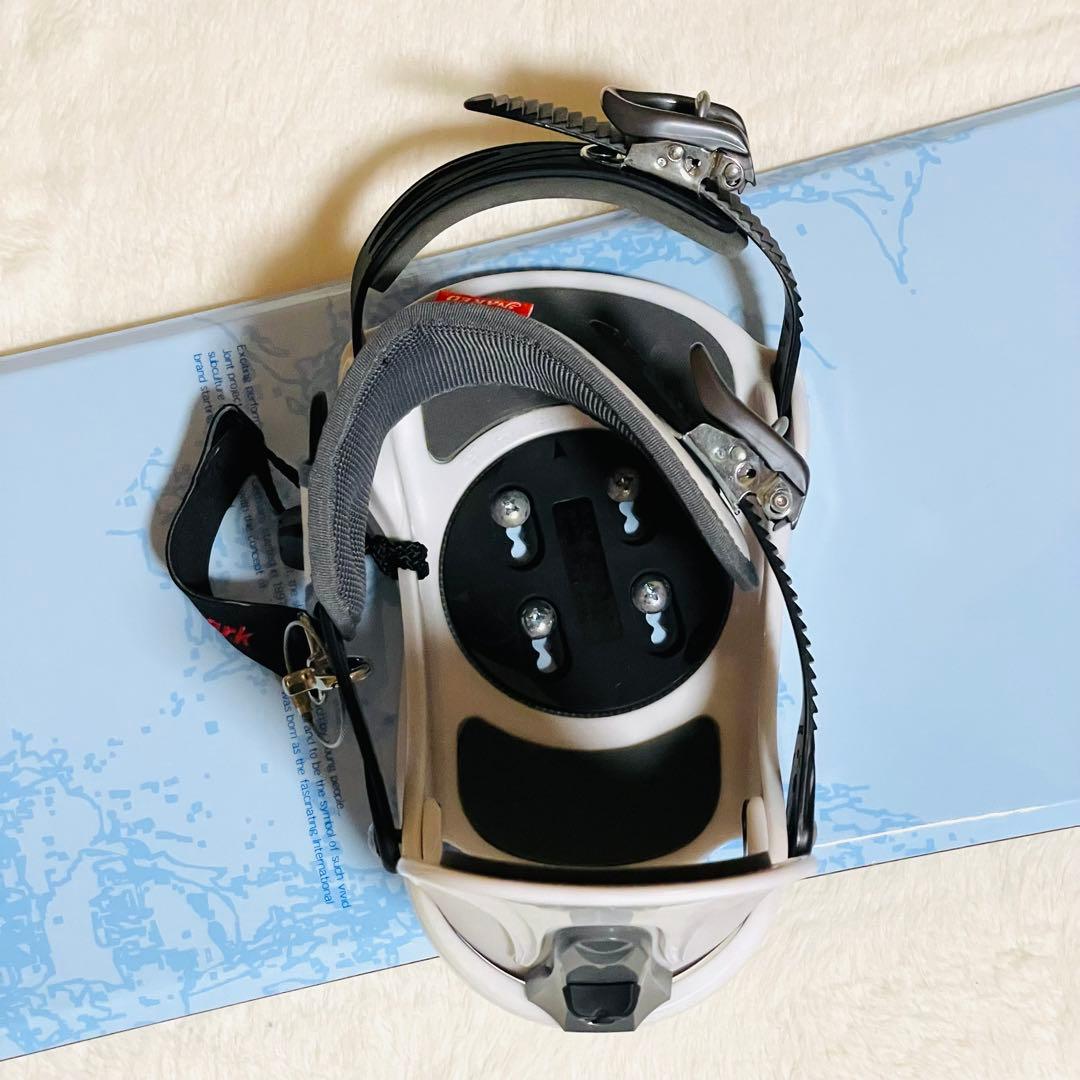 【美品】 kissmark NAKED スノーボード、ビィンディングセット