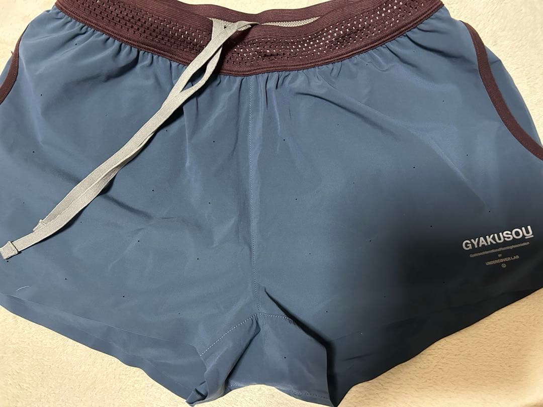 GYAKUSOU ランニングショーツ ネイビー