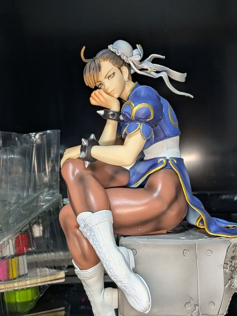 み*0様 春麗 フィギュア 青と白