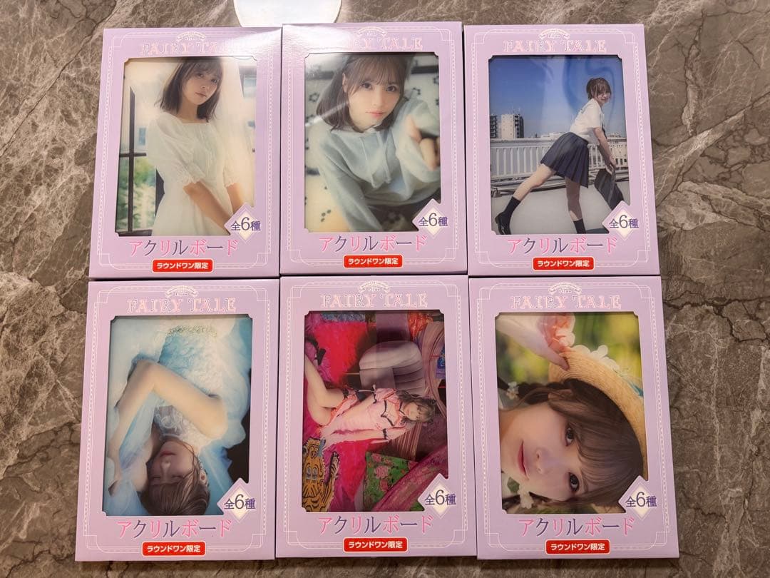 Liyuu アクリルボード　ラウンドワン　FAIRY TALE