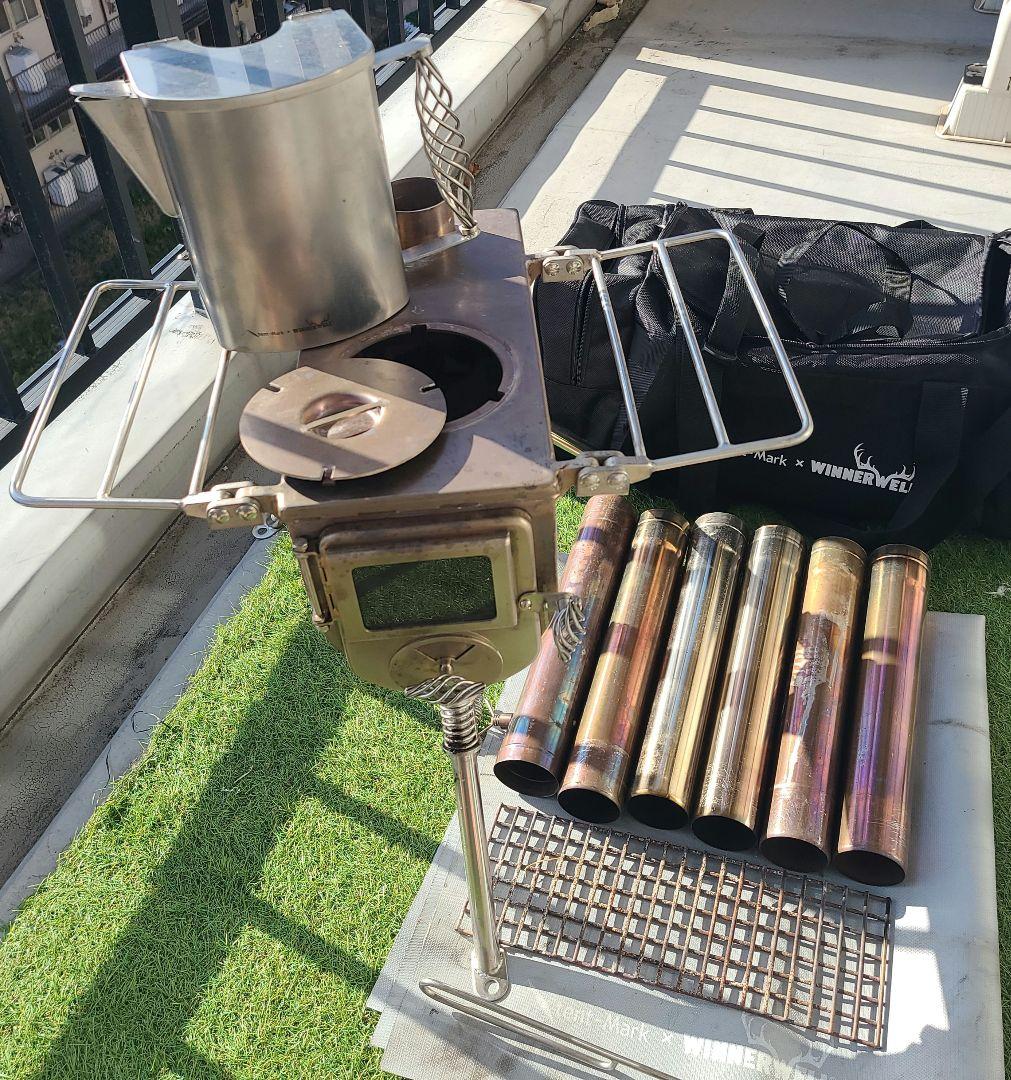 テンマクデザインステンレス製 薪ストーブ S