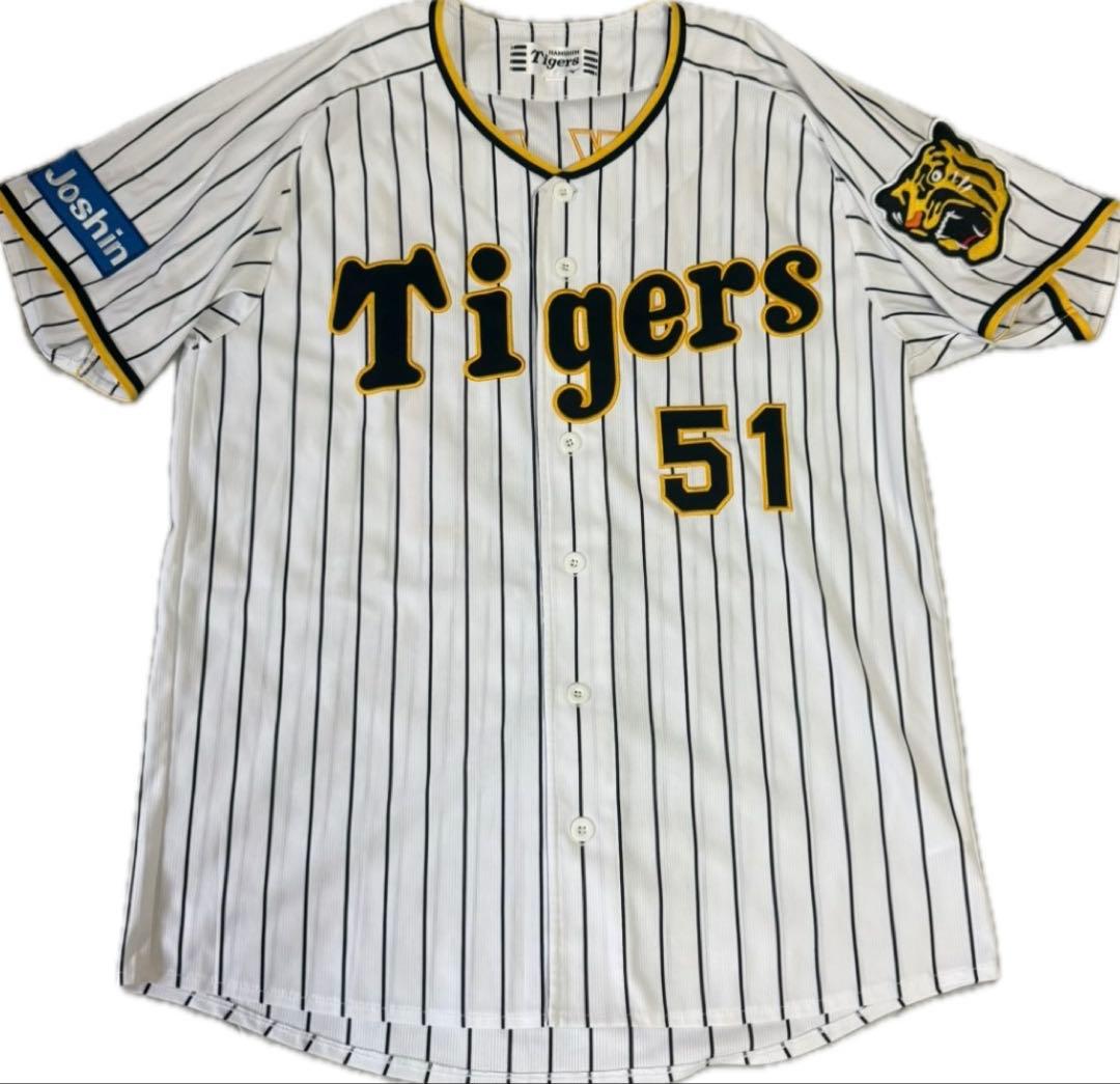 美品未着用　阪神タイガース　ユニフォーム　中野 Lサイズ