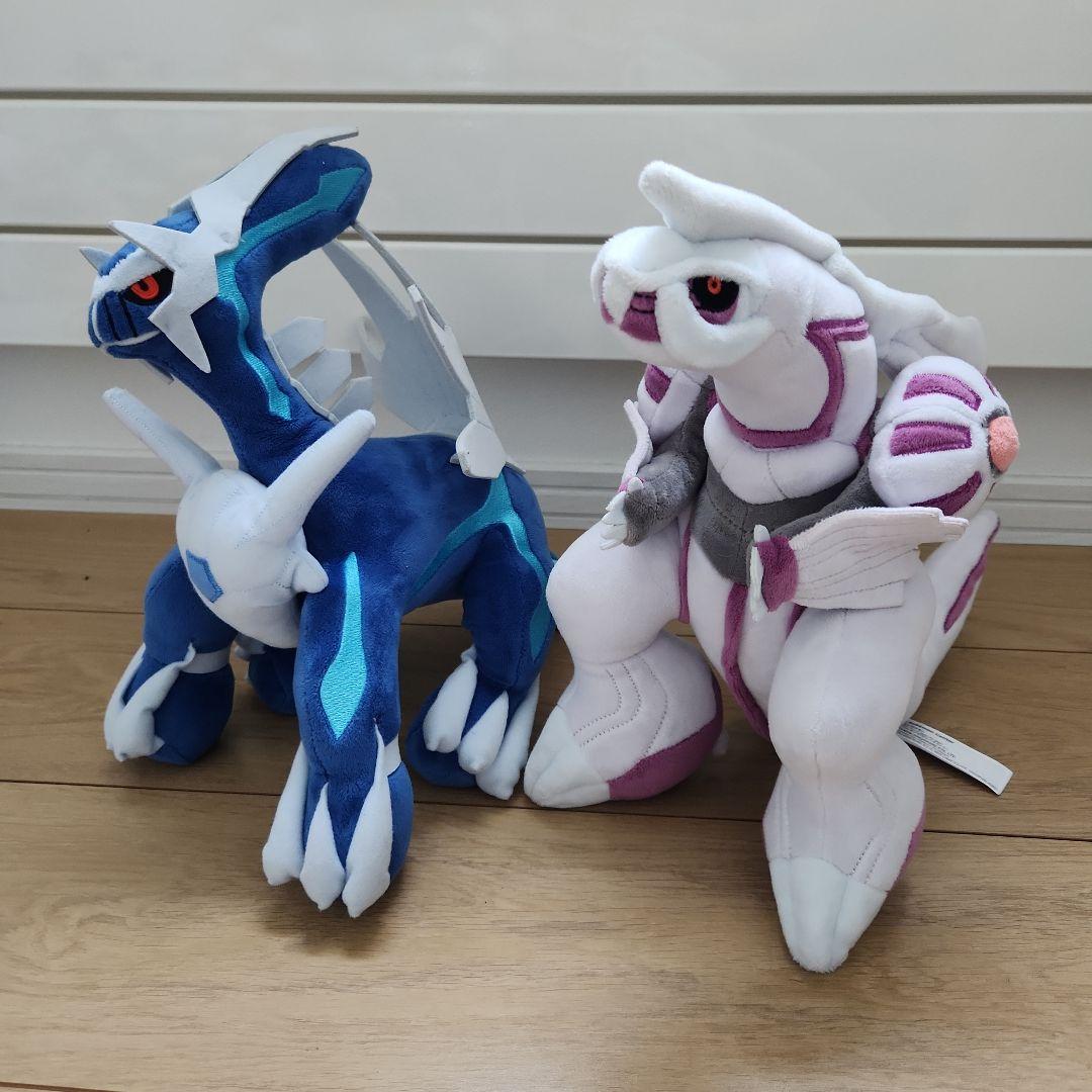 ポケモン ディアルガ パルキア ぬいぐるみ