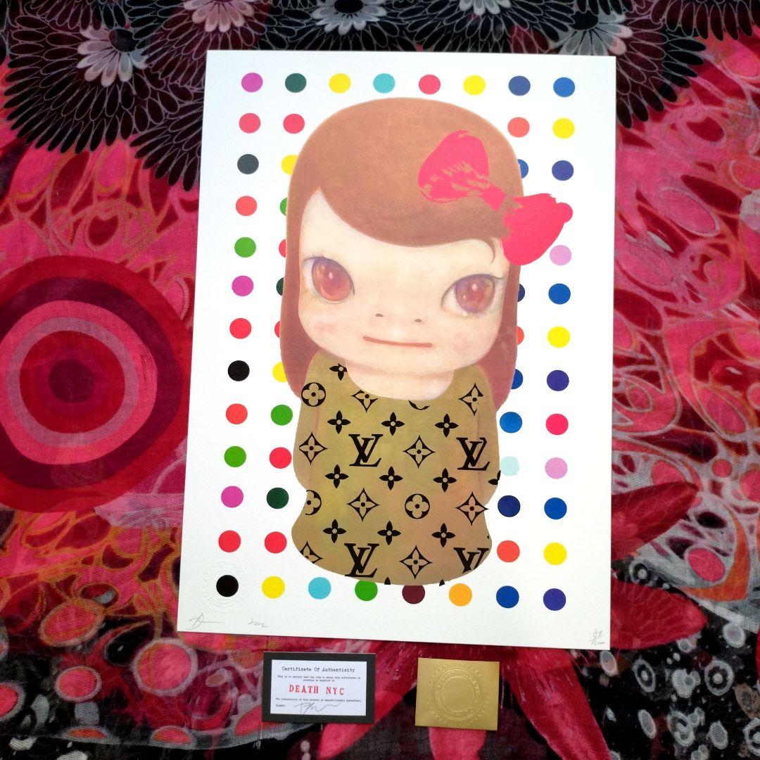 ☆プロコロ☆　フレーム付　death nyc 世界限定100枚　奈良美智