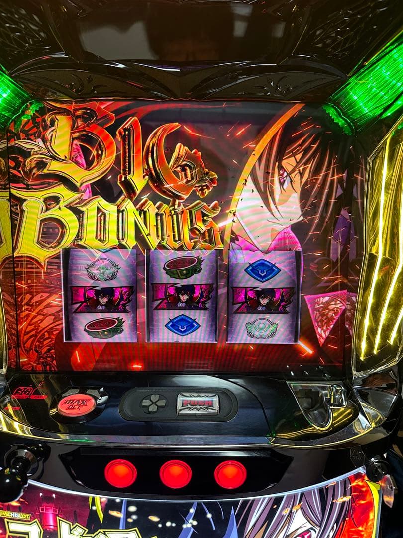 【実機】パチスロ コードギアス3 家庭用電源対応 不要機