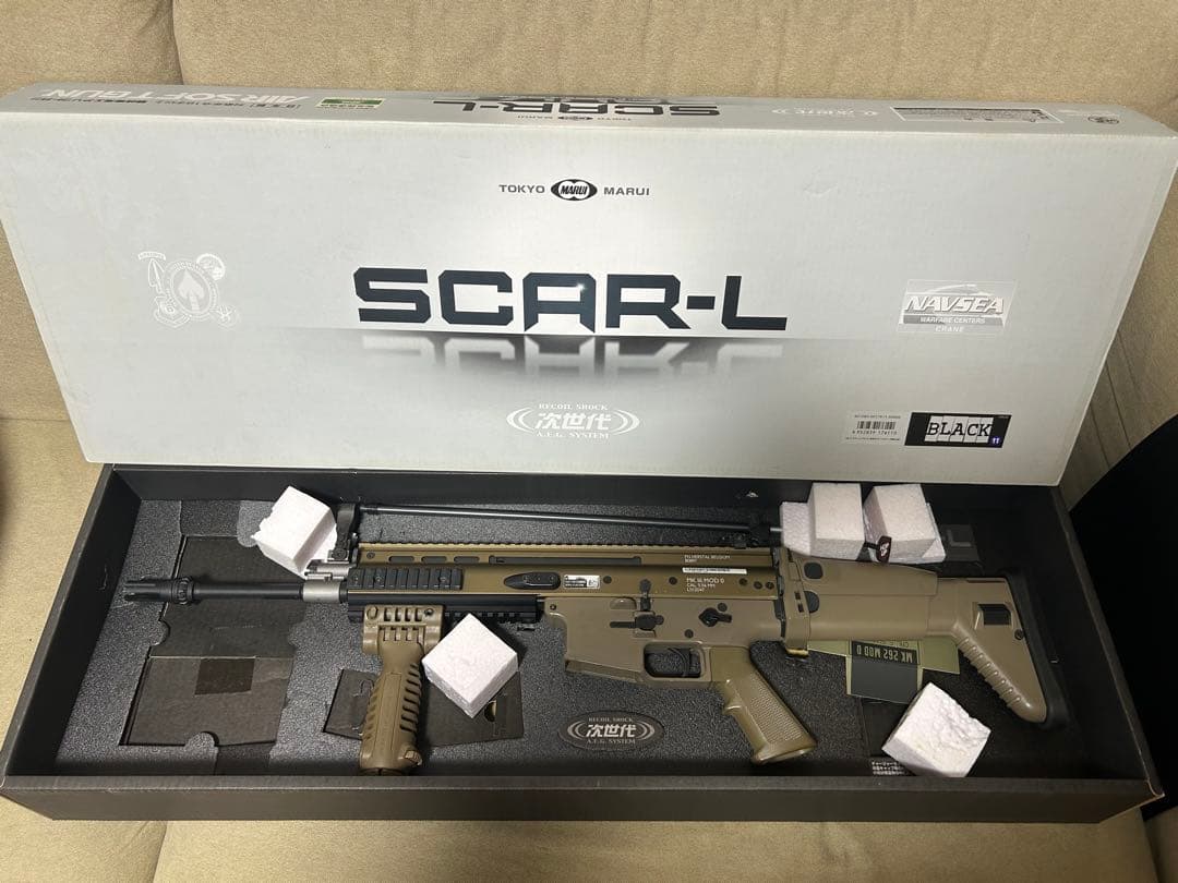 東京マルイ　次世代電動ガン　SCAR-L 動作・弾速確認済み