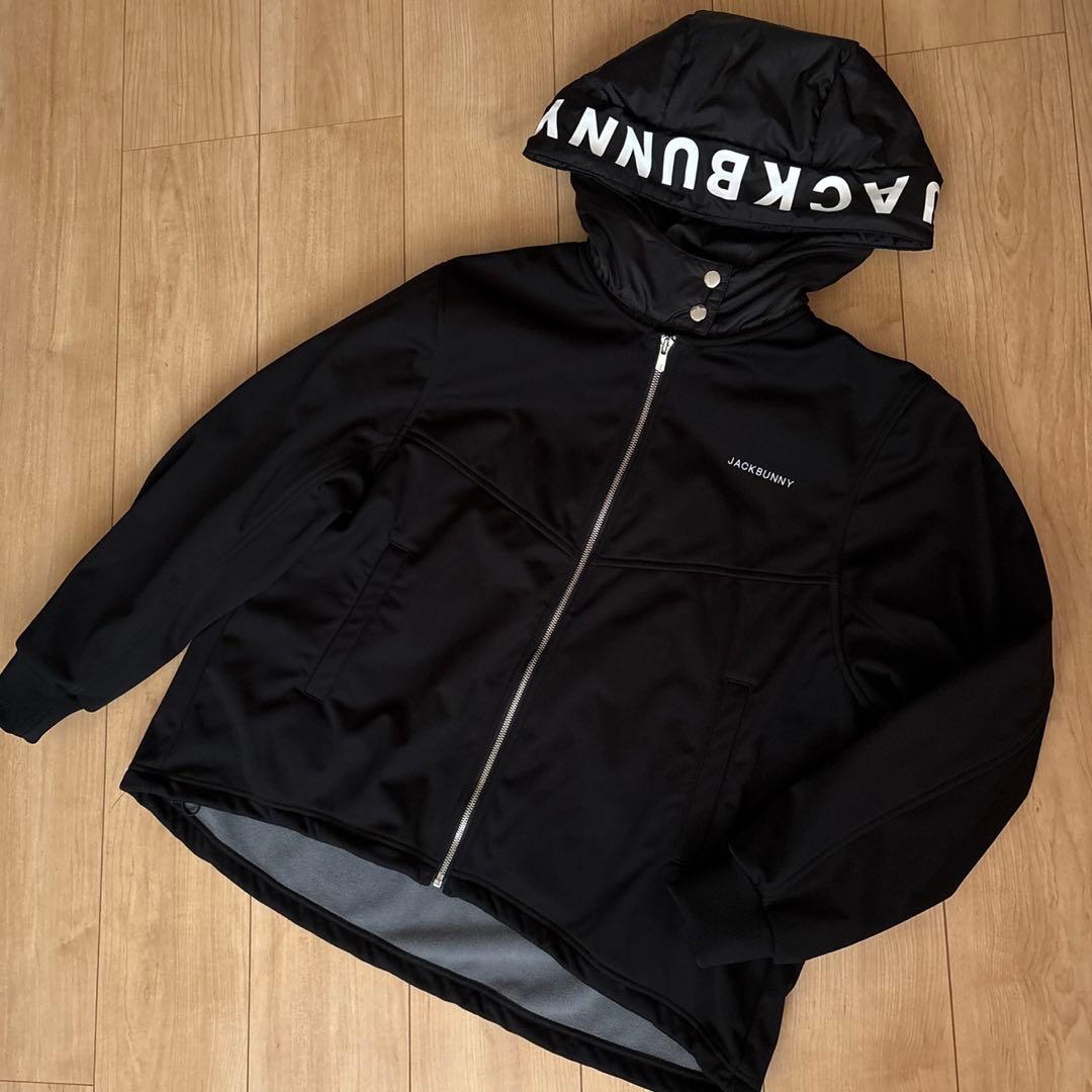 即日発送　新品30800円　パーリーゲイツ　ジャックバニー　フリースジャケット黒