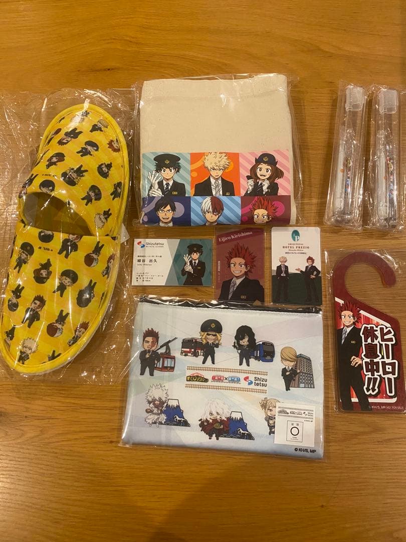 僕のヒーローアカデミア　ホテル限定グッズセット　ヒロアカ