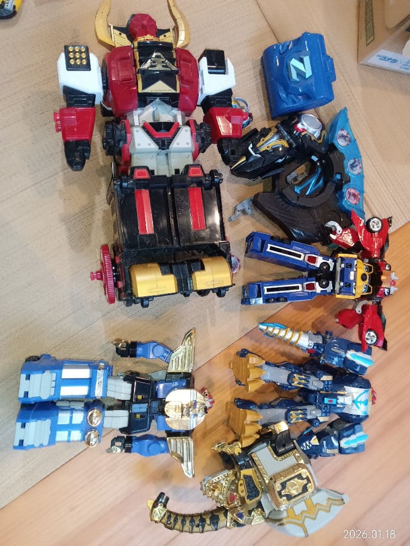 戦隊ヒーロー ロボットフィギュアセット