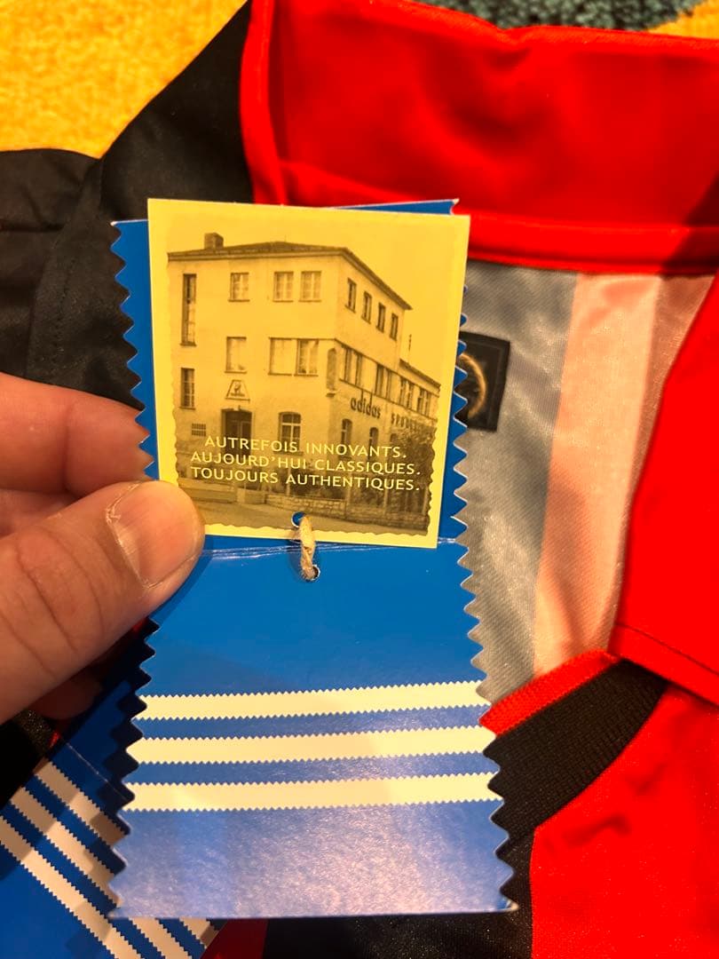 アディダス製ACミラン1992-93ホームユニフォーム デッドストック バレージ