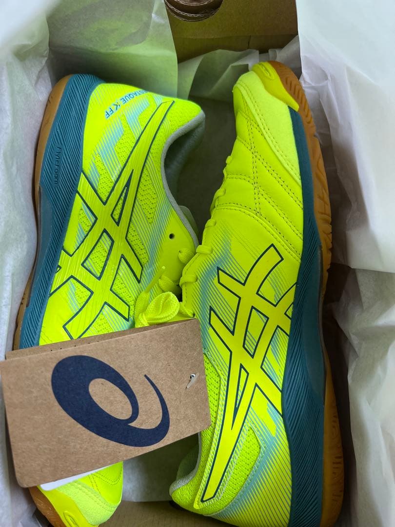 フットサルシューズ　アシックス　デスタッキ　25cm