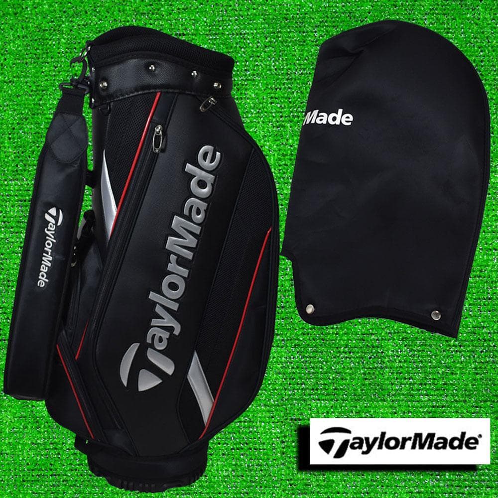 TaylorMade テーラーメイド ゴルフ キャディバッグ【ブラック】超美品！