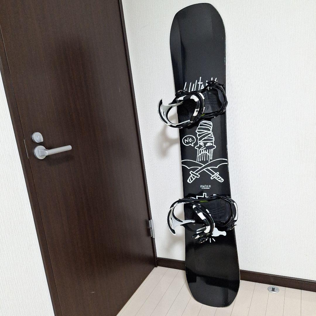 スノーボードセット　バタレオンデザスター１５１cm　フラックスDSビンディング