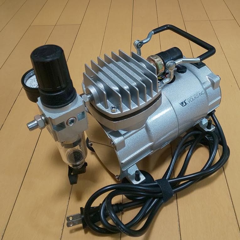 エアテックス コンプレッサー APC-001R エアブラシ レギュレーター