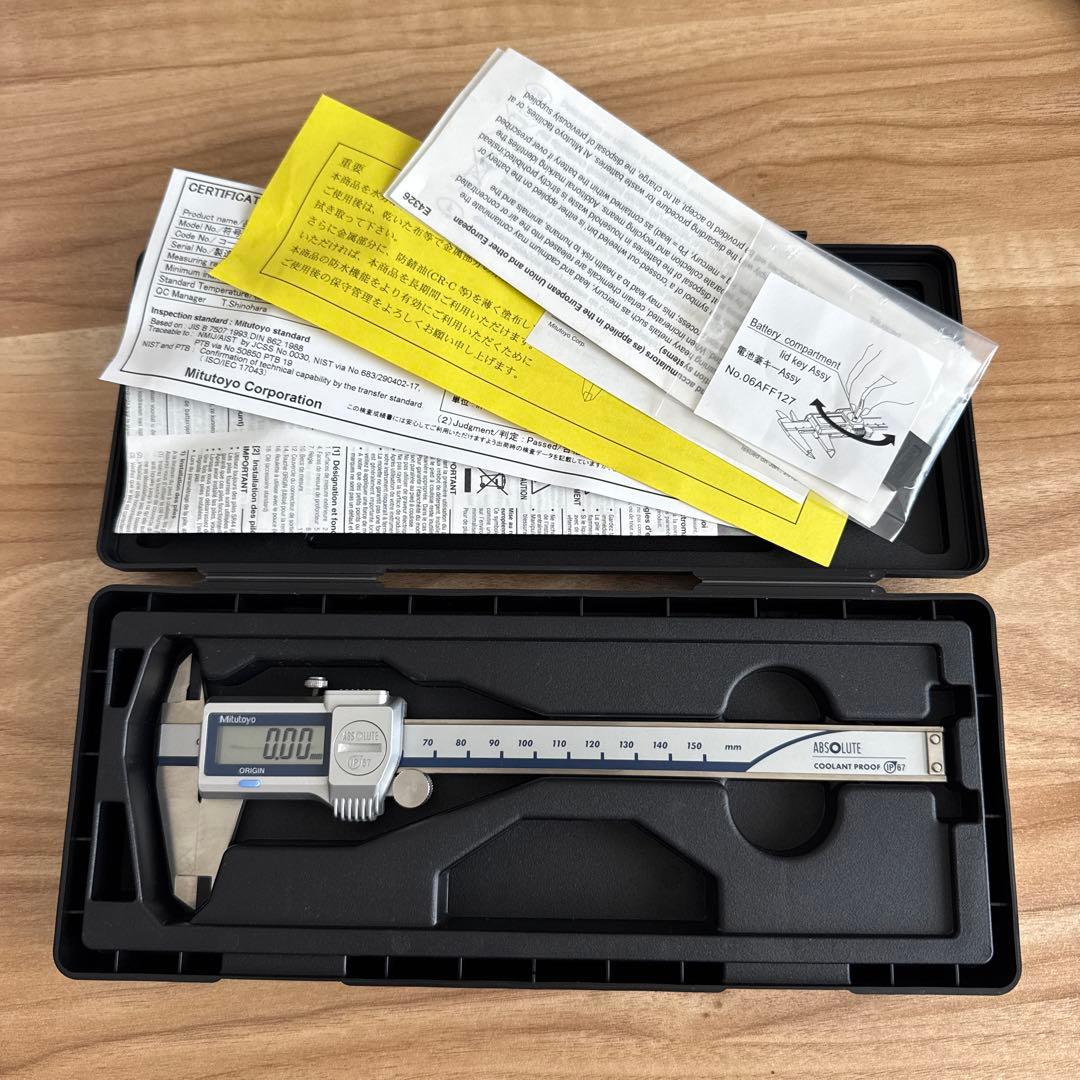 ノギス 500シリーズIP67ABSクーラントプルーフキャリパ　CD-PS/PM