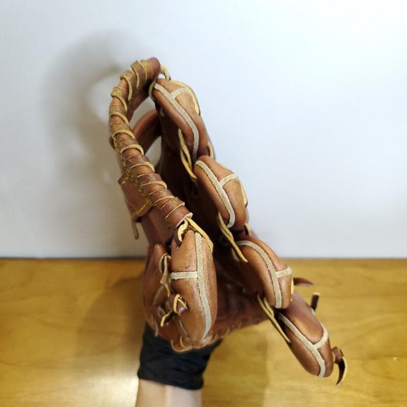 ローリングス プレミアム アシックス時代 当時上位グレード 外野用 軟式グローブ