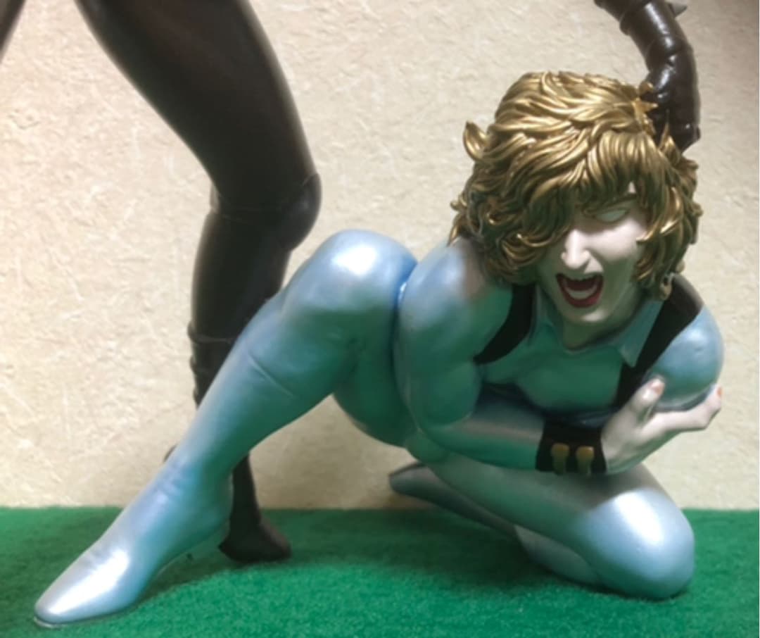 ボークス絶版ガレージキット完成品 \"漂流 第一章 欺満\" レディ&コブラ