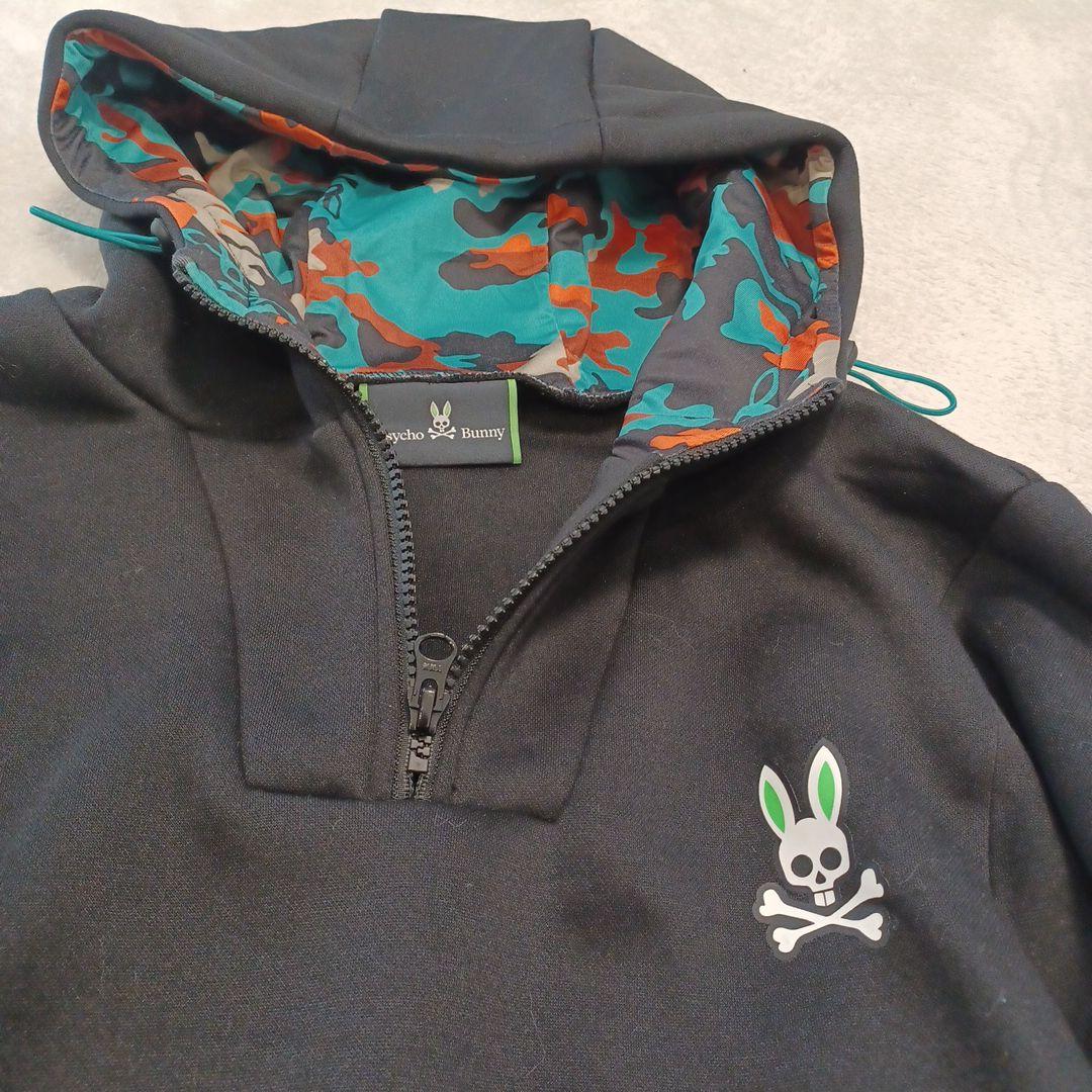 Psycho Bunny フード付きワンピース ブラック