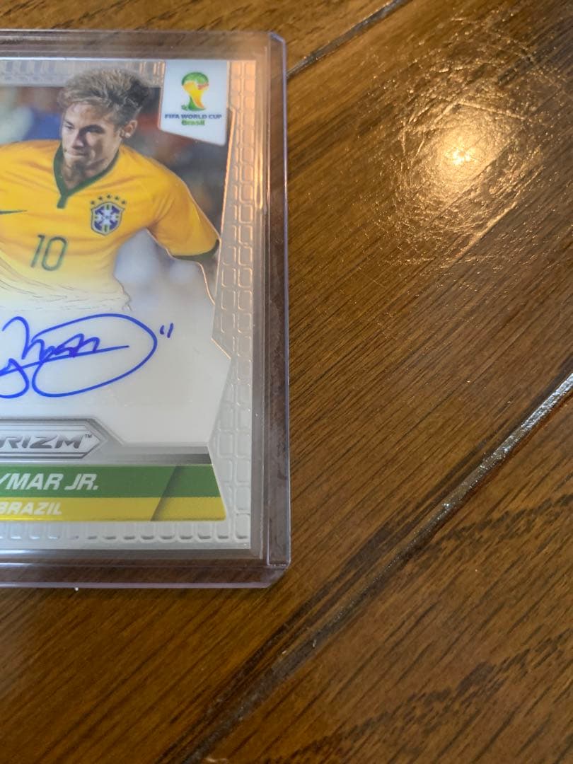 スポーツ選手 panini prizm world cup Neymar Jr auto