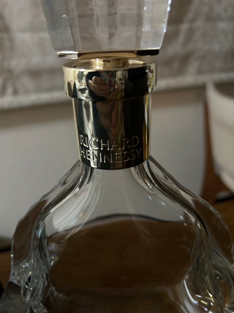 HENNESSY ヘネシー　バカラ 空瓶　化粧箱付き
