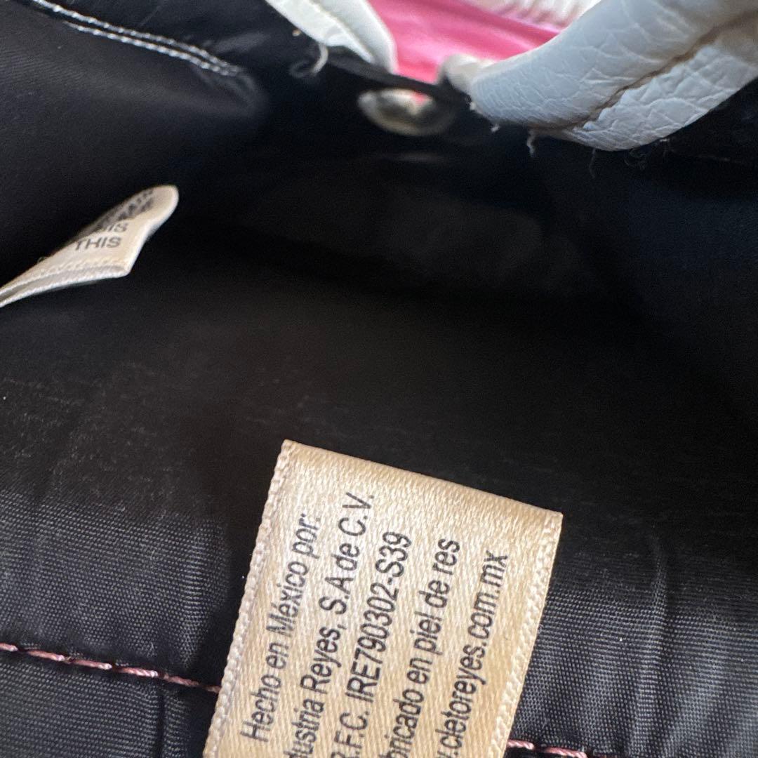 メキシコ購入 REYES ボクシンググローブ ホワイト/ピンク 16OS