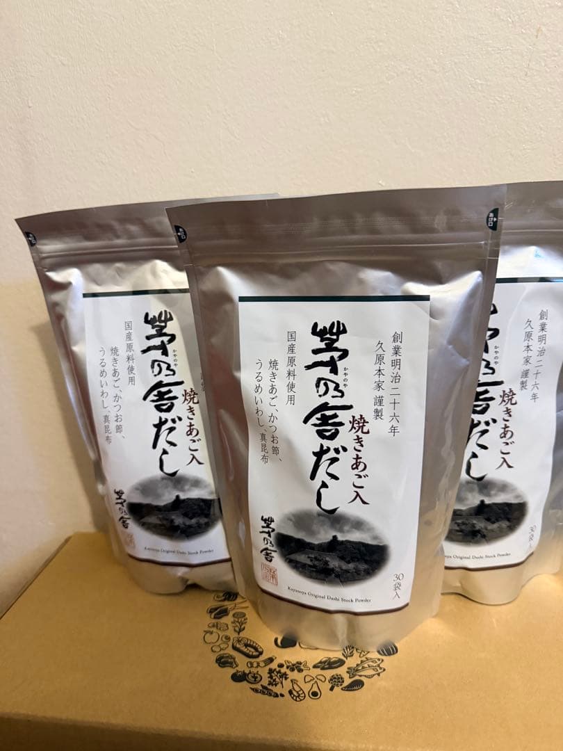 久原本家 茅乃舎だし 8g×30袋入 4つ