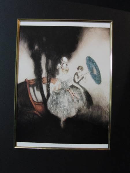 ルイ・イカール限定版・アールデコ/馬車、希少な額装用画集より