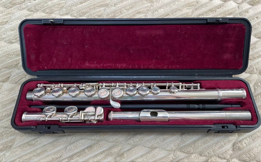 YAMAHA フルート YFL-221 要調整 ケース付き