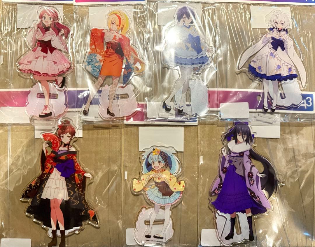 フランシュシュ× 東京松屋浅草 ハイカラさんスタイル アクリルスタンド全種セット